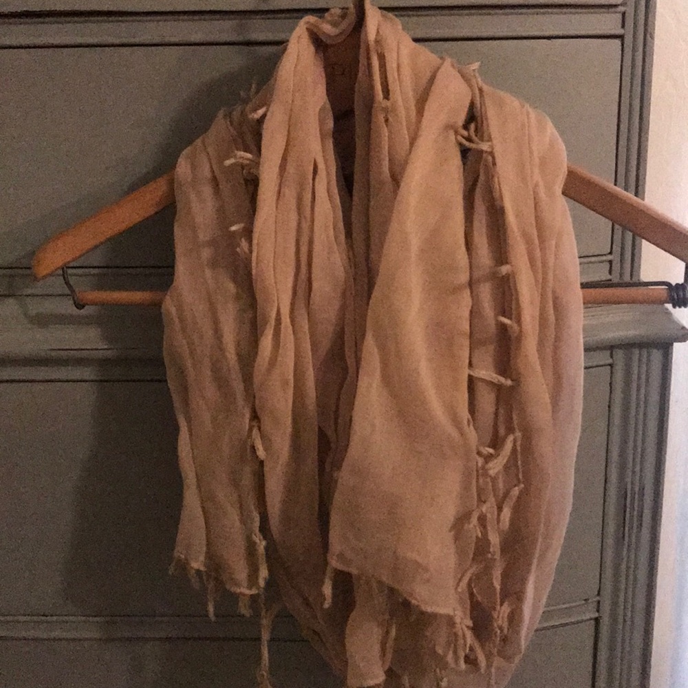 Cream scarf